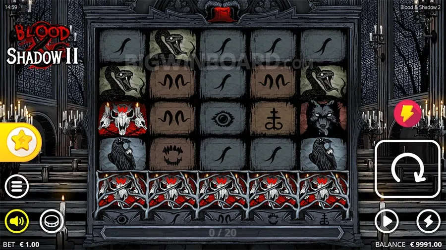 Blood & Shadow 2 slot