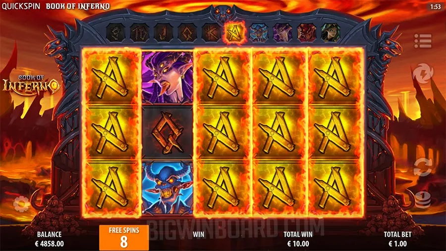 Book of Inferno slot