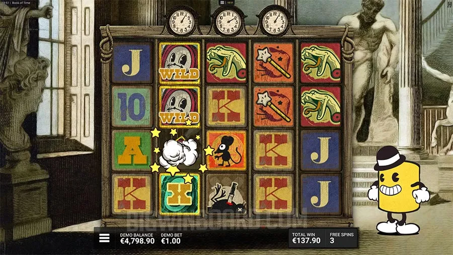 Canny the Can and the Book of Time slot