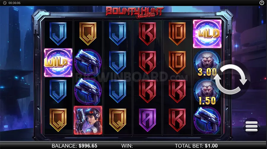 Bounty Hunt Reloaded slot