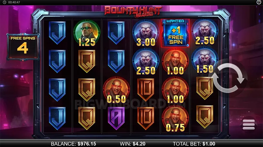Bounty Hunt Reloaded slot
