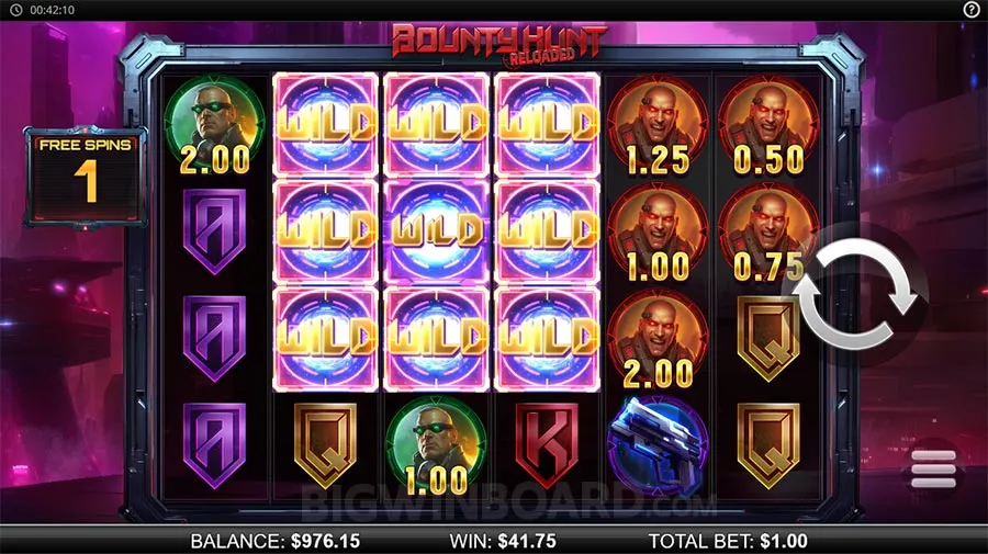 Bounty Hunt Reloaded slot