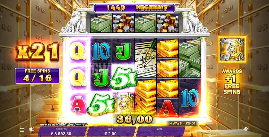 Break Da Bank Again Megaways slot