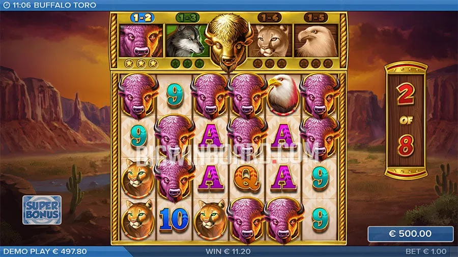 Buffalo Toro slot