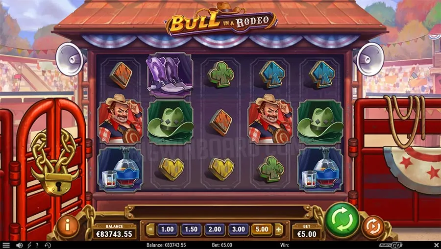 Bull in a Rodeo slot