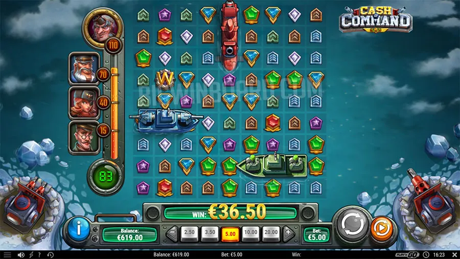 Cash of Command slot