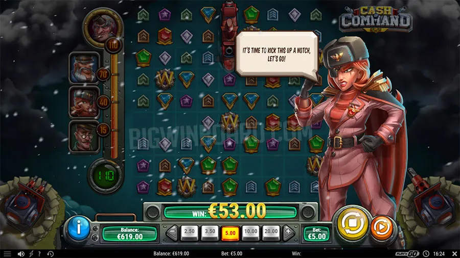 Cash of Command slot