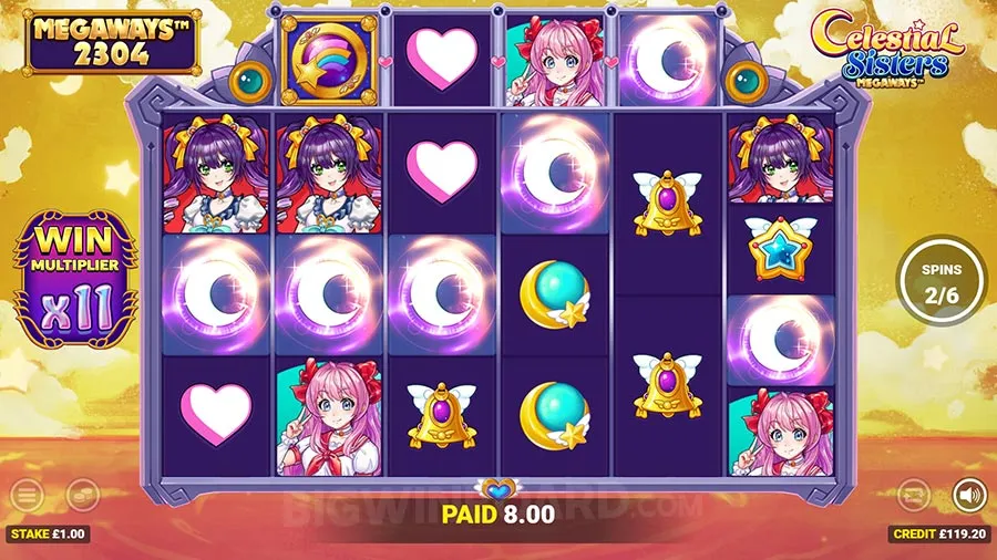 Celestial Sisters Megaways slot
