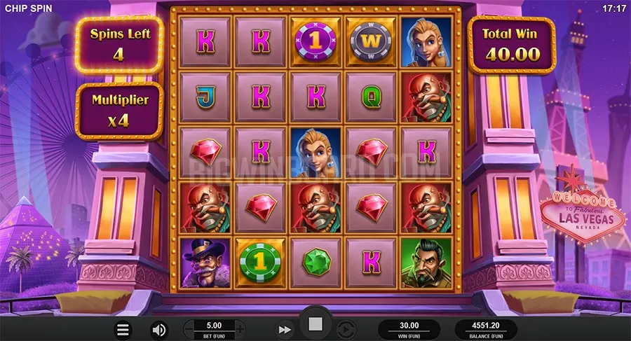 chip spin slot