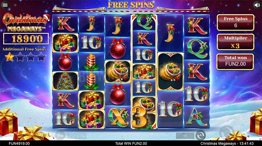 christmas megaways