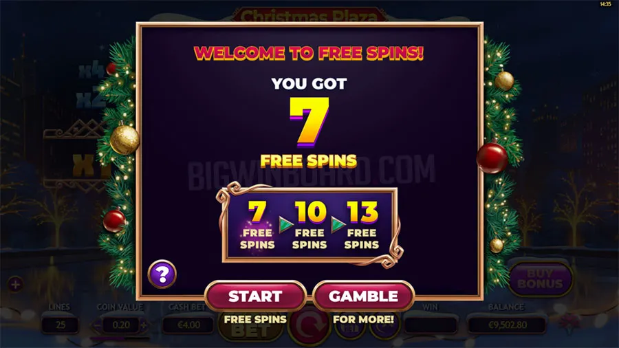 Christmas Plaza DoubleMax slot