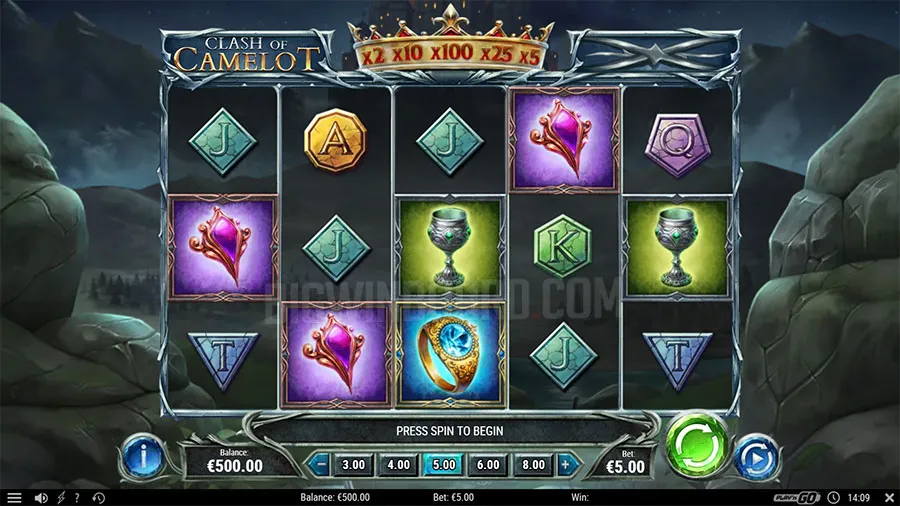 Clash of Camelot slot