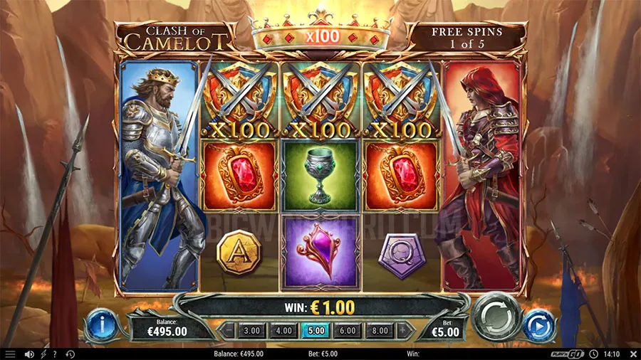 Clash of Camelot slot
