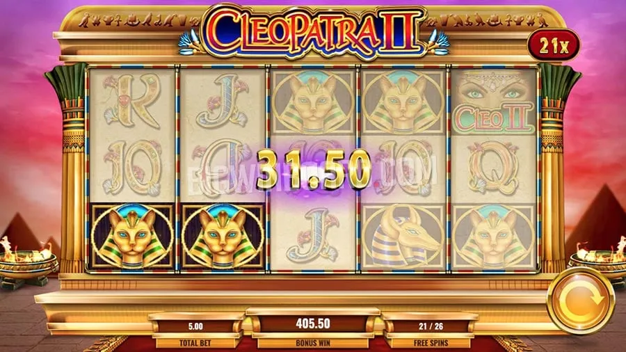 cleopatra 2 slot