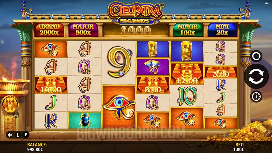 Cleopatra Megaways slot