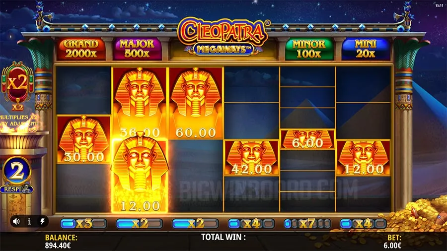 Cleopatra Megaways slot