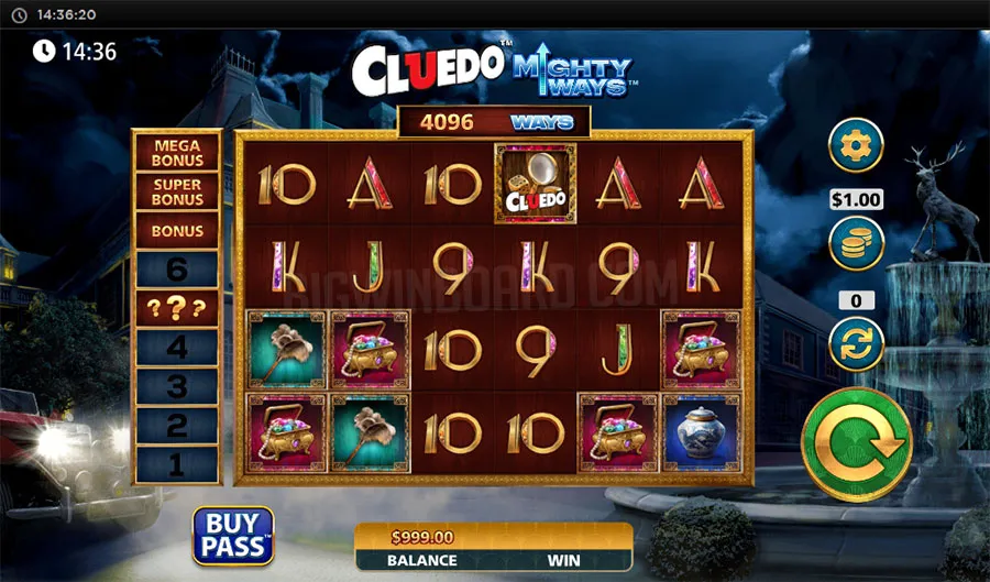 Cludeo Mightyways slot