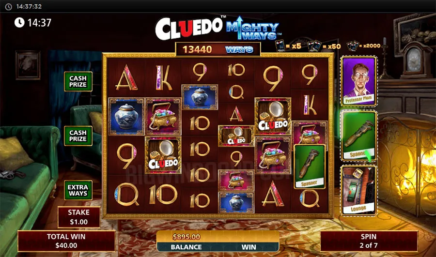 Cludeo Mightyways slot