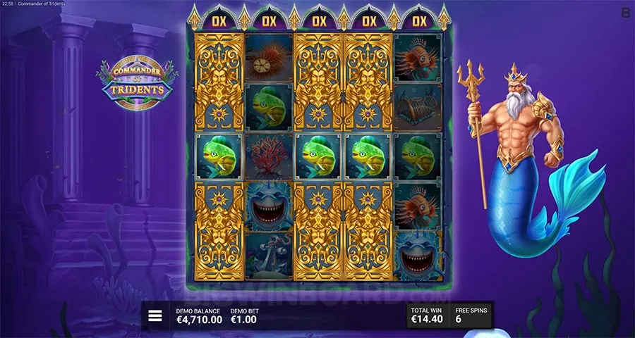 Commander of Tridents slot