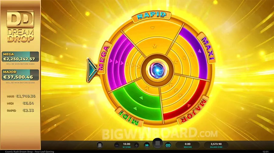 Cosmic Rush Dream Drop slot