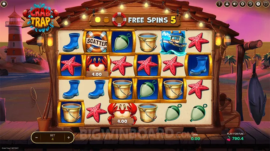 Crab Trap slot