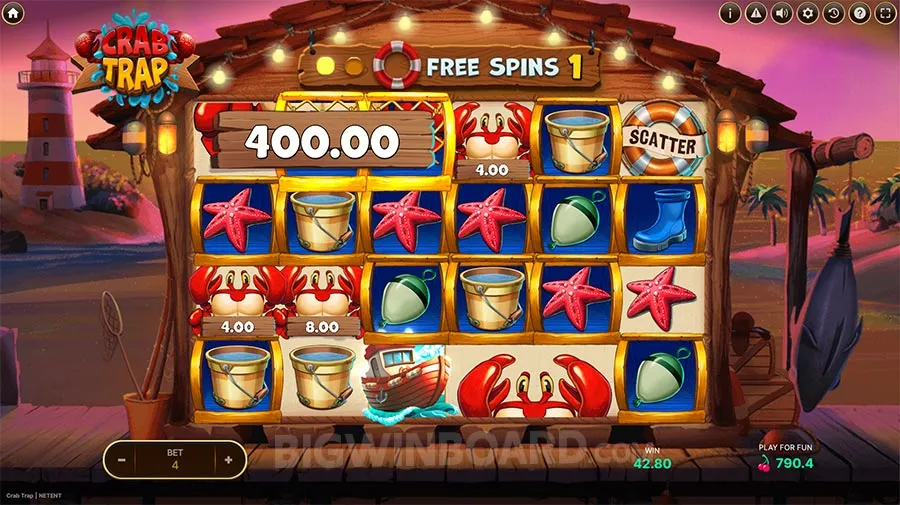 Crab Trap slot