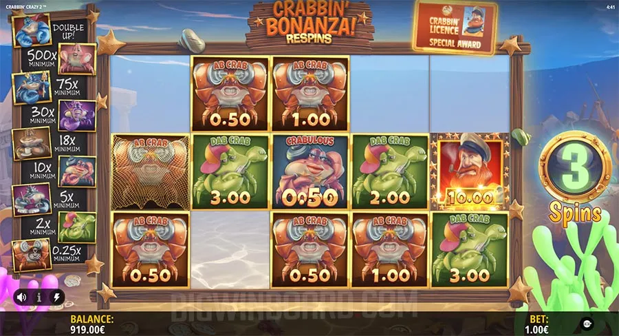 Crabbin' Crazy 2 slot