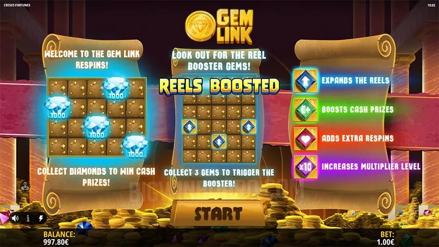 Cresus Fortunes slot