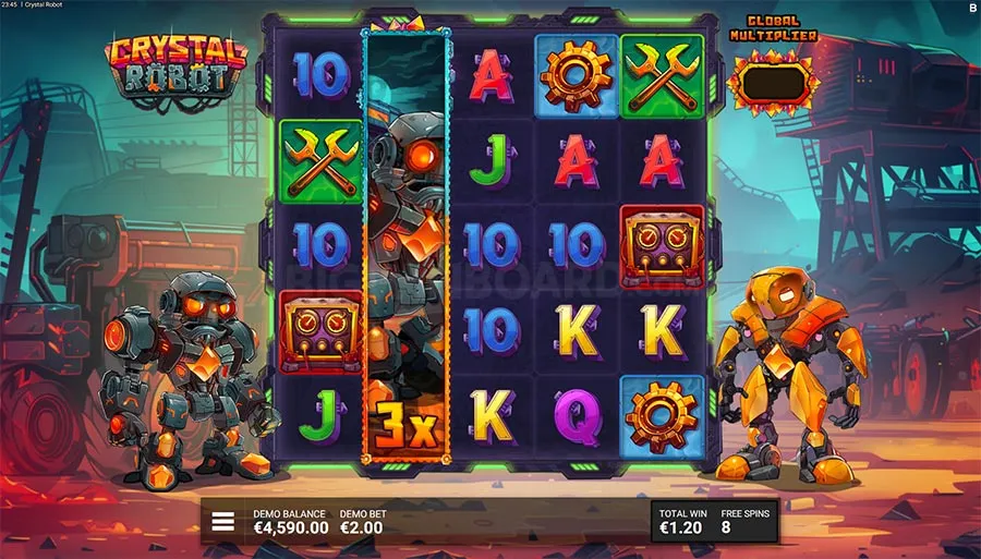 Crystal Robot slot