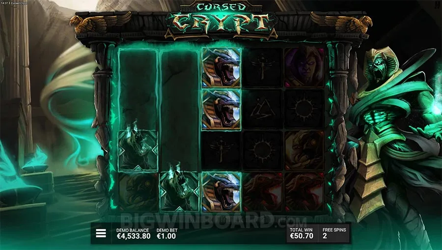 Cursed Crypt slot