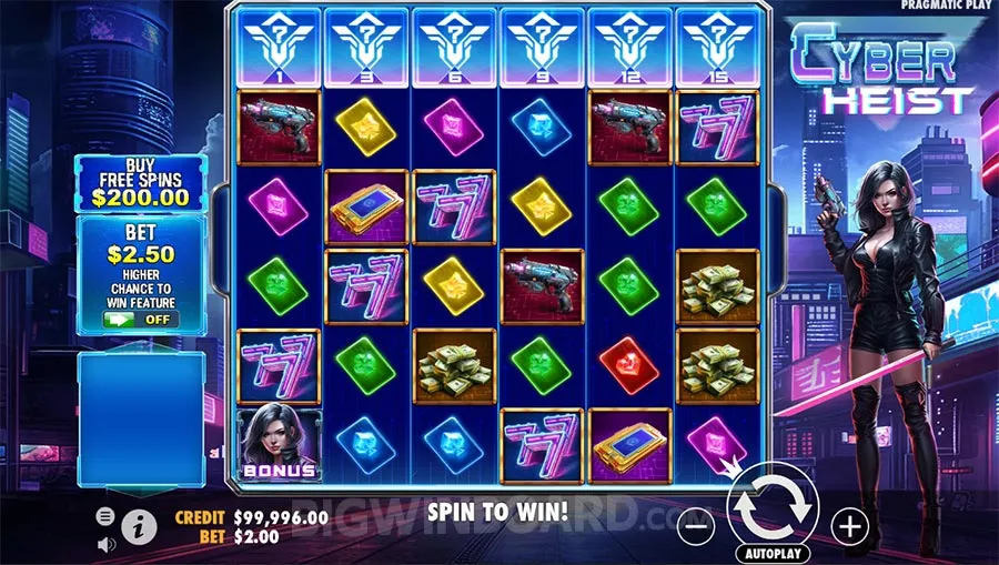 Cyber Heist slot