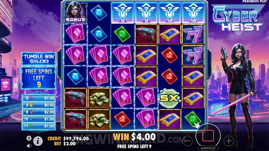 Cyber Heist slot