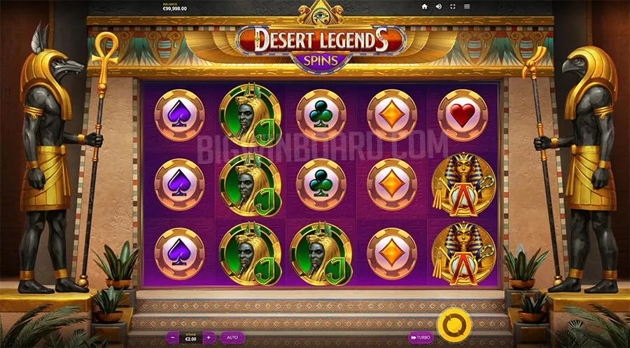 Desert Legends Spins slot