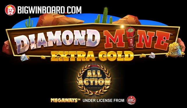 Diamond Mine Extra Gold Megaways: All Action