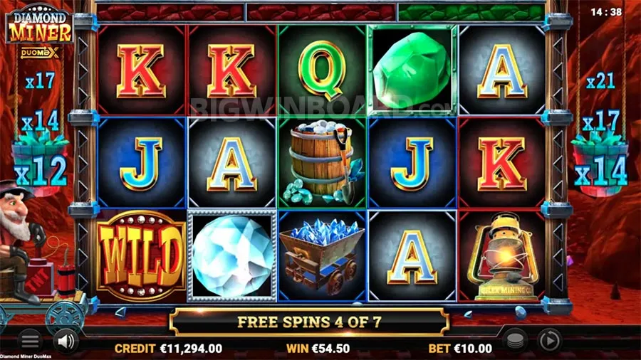Diamond Miner DuoMax slot