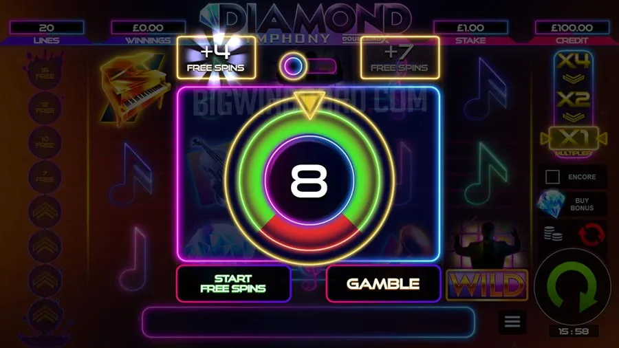 Diamond Symphony DoubleMax slot
