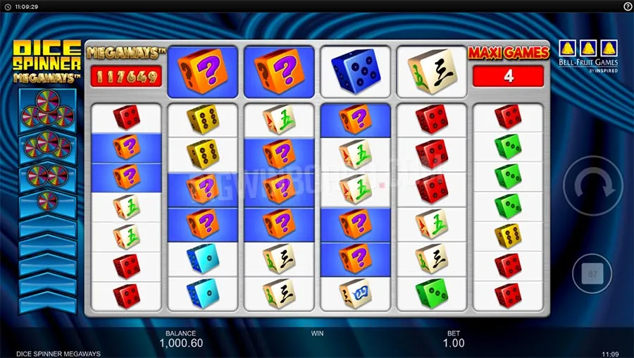 Dice Spinner Megaways slot
