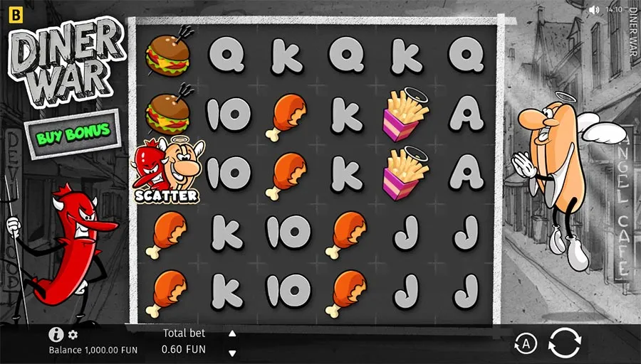 Diner War slot