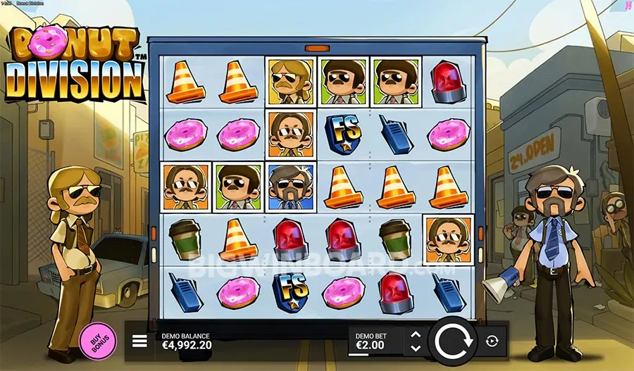 Donut Division slot