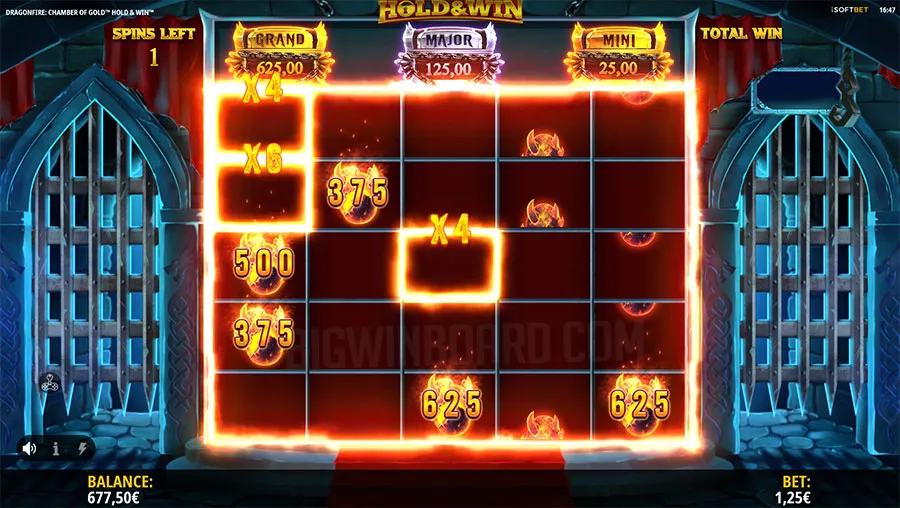 Dragonfire Chamber of Gold slot