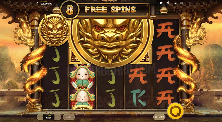 dragons luck deluxe slot