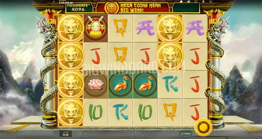 dragons luck megaways