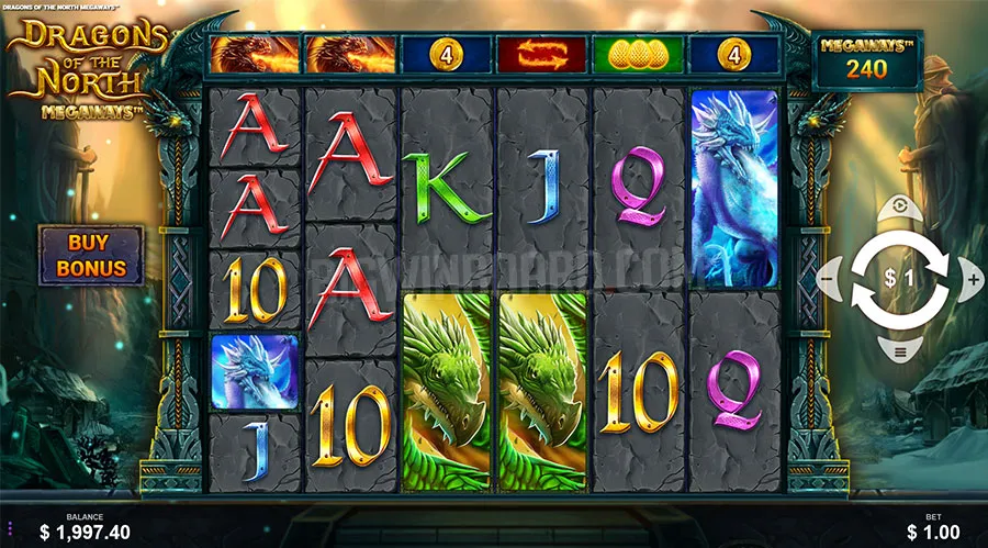 Dragons of the North Megaways slot
