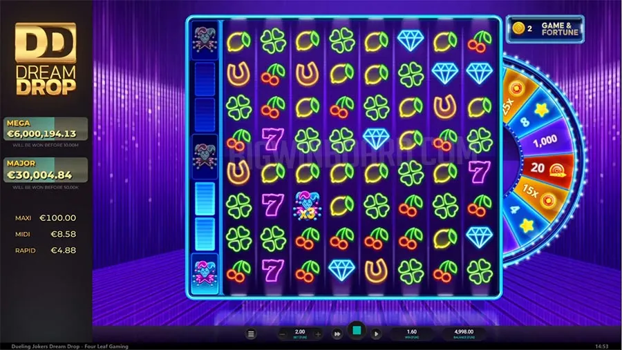 Dueling Jokers Dream Drop slot
