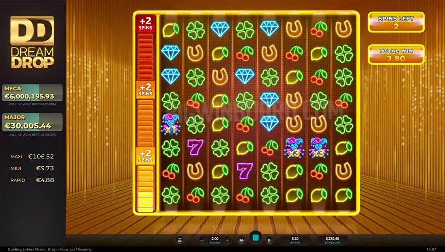 Dueling Jokers Dream Drop slot