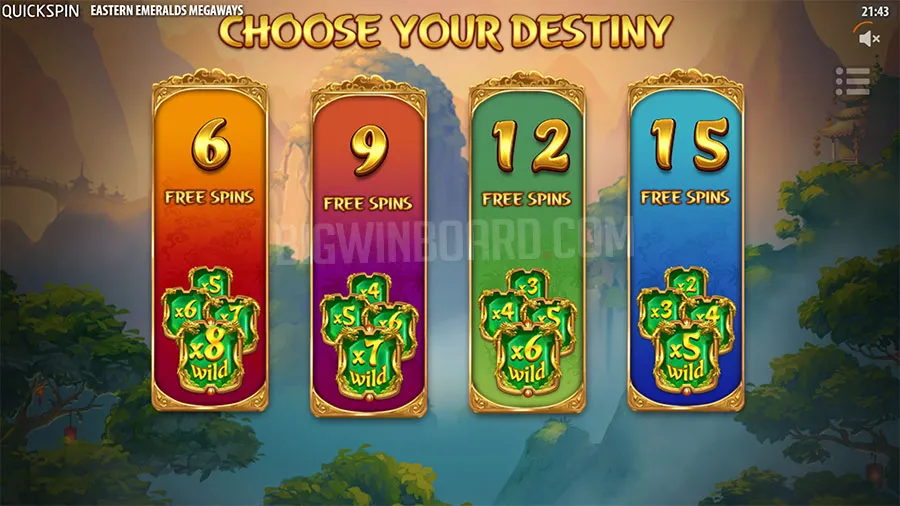 Eastern Emeralds Megaways slot