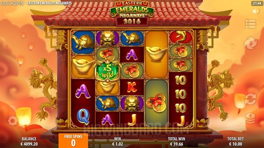 Eastern Emeralds Megaways slot