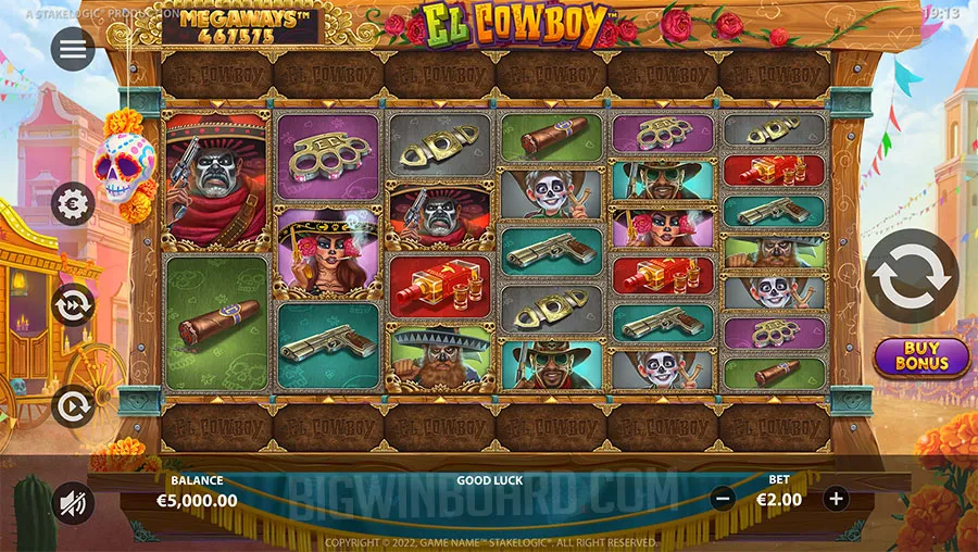 El Cowboy Megaways slot