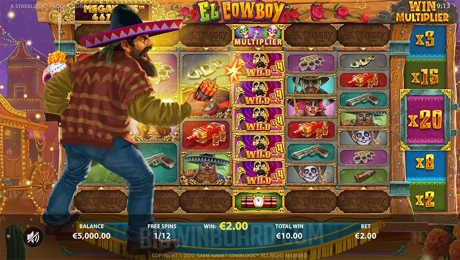El Cowboy Megaways slot