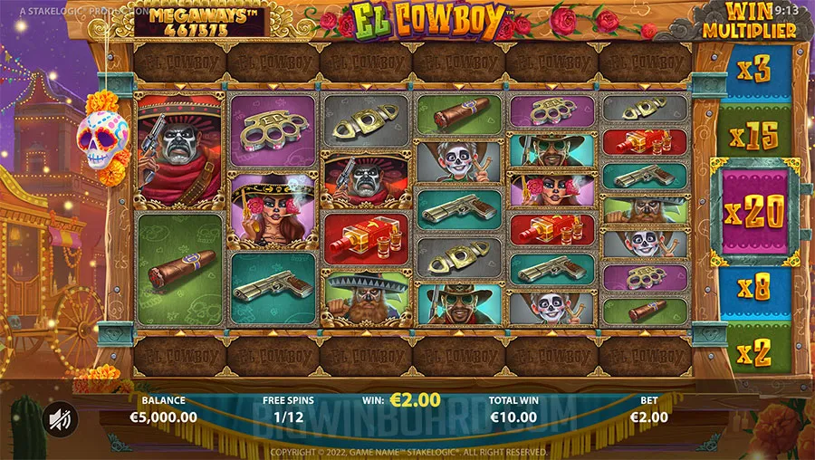 El Cowboy Megaways slot